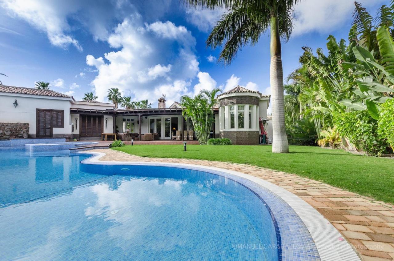 Maspalomas Golfside Luxury Villa Сан-Бартоломе Экстерьер фото